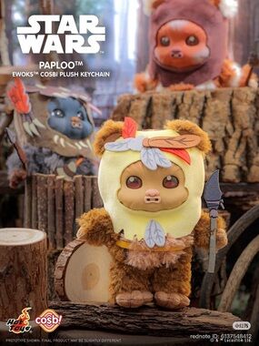 Star Wars Ewok Cosbi Vinyl Plush Keychain Series 2 Blind Box